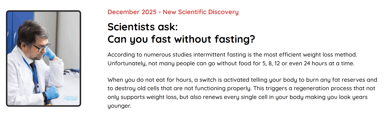 Fast lean Pro  Scientific study